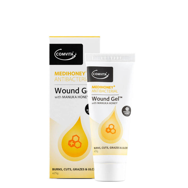 Gel antibacterian pentru rani si arsuri medihoney - miere de Manuka | 25ml | Comvita